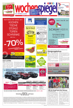 Doppelpack - Wochenspiegel