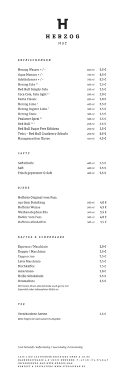 Herzog Wasser + / - 5,5 &euro; Aqua Monaco + /