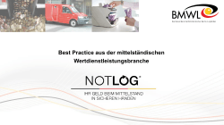 NotLog - Best Practice aus der mittelständischen