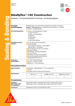 SikaHyflex®-160 Construction
