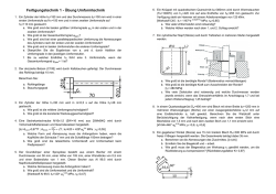 Fertigungstechnik 1 UmT_&Uuml;bung