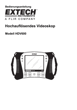 Hochaufl&ouml;sendes Videoskop