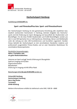 Hochschulsport Hamburg