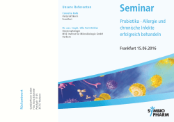 Programm - SymbioPharm