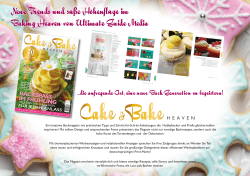 Mediadaten - Cupcake Heaven Magazin