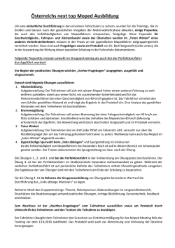 Information f&uuml;r Fahrlehrer