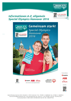 pdfInfos A-Z3.0 MB - Special Olympics Deutschland