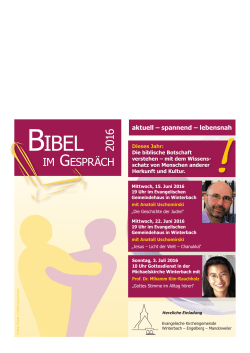 bibel 2016 - ev. Kirche Winterbach