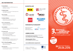 herunterladen - 3. Notfallsanit&auml;ter Symposium 27.