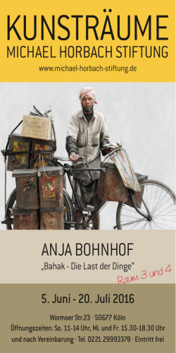 kunsträume - Anja Bohnhof