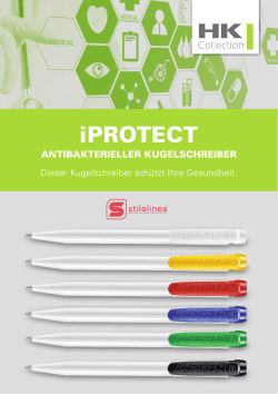 Viele gute Gründe sprechen für iPROTECT, den antibakteriellen