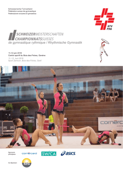de gymnastique rythmique / Rhythmische Gymnastik