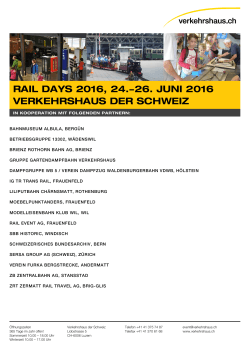 Programm - Verkehrshaus der Schweiz