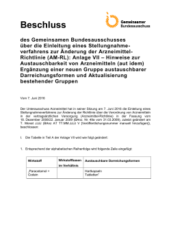 Beschlusstext (35.6 kB, PDF) - Gemeinsamer Bundesausschuss
