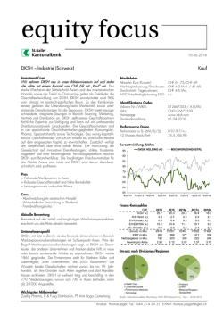 DKSH &ndash; Industrie (Schweiz) Kauf