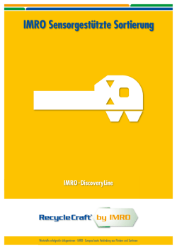 IMRO Sensorgest&uuml;tzte Sortierung