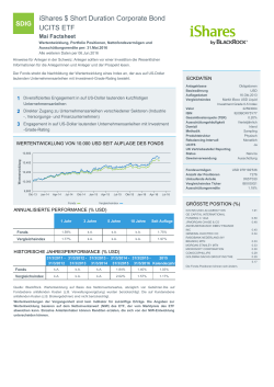 iShares $ Short Duration Corporate Bond UCITS ETF