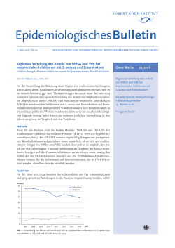 Epidemiologisches Bulletin 22/2016