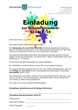 hier klicken - Schule Schinznach