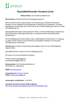Dieses Stellenangebot als PDF speichern