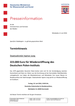 Informationen zur Wiederer&ouml;ffnung ( PDF / 500 KB )