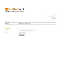 PDF - stellenwerk