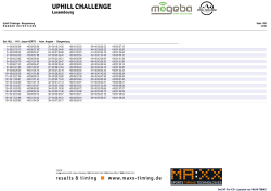 Uphill Challenge - Bergwertung RUNNERDETECTIONS Seite 1/89