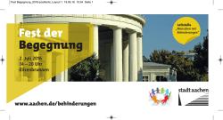 Fest der Begegnung