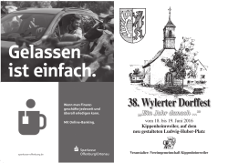 38. Wylerter Dorffest