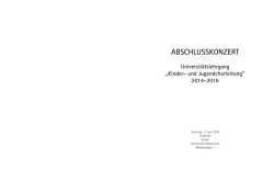 abschlusskonzert