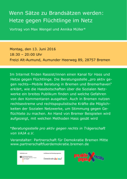 Infos  - VAJA eV &ndash; Streetwork in Bremen