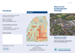 Programm und Einladung - Lukaskrankenhaus Neuss