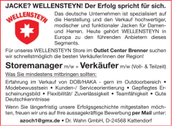 JACKE? WELLENSTEYN! Der Erfolg spricht f&uuml;r sich.