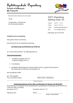 Splittingschule Papenburg