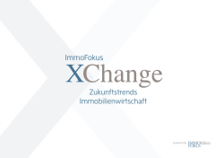Zukunftstrends Immobilienwirtschaft