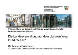 Dr. Markus Brakmann - e-nrw
