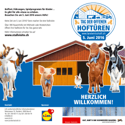 HERZLICH WILLKOMMEN!