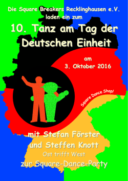 10. Tanz am Tag der Deutschen Einheit