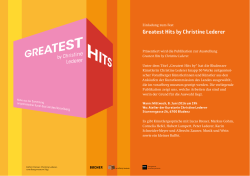 Greatest Hits by Christine Lederer