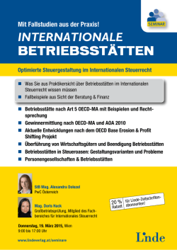 internationale betriebsst&auml;tten