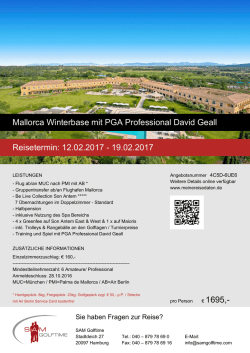 Infos - david geall