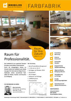 Mäder Büro-|Praxis-|Behandlungsraum 42 m² HWB