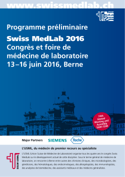 Swiss MedLab 2016
