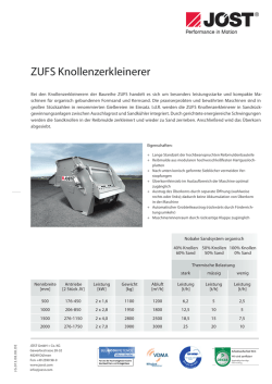 ZUFS Knollenzerkleinerer