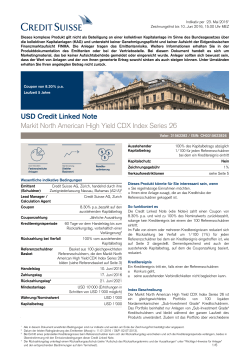 DE - Credit Suisse Structured Products