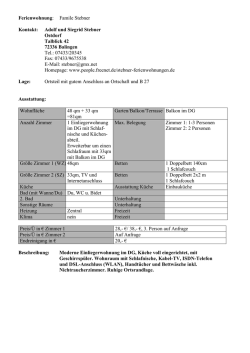 Ferienwohnung Familie Stebner