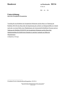 zu303/16 - Bundesrat
