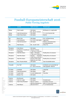Fussball-Europameisterschaft 2016