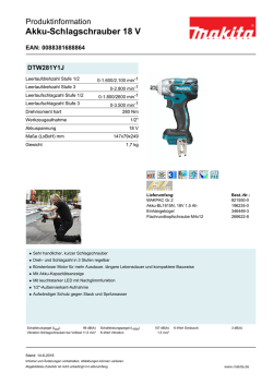 Produktinformation