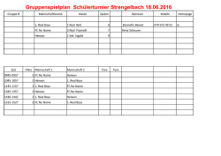 Gruppe B - Webseiten der Schule Strengelbach